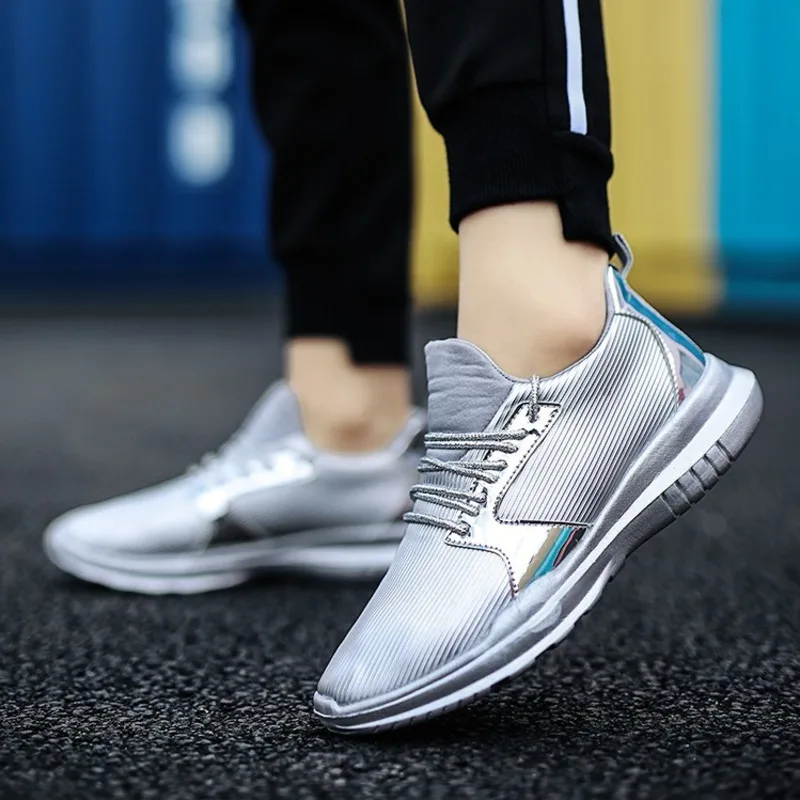 Женские беговые кроссовки золотого цвета Стильная Спортивная обувь для прогулок