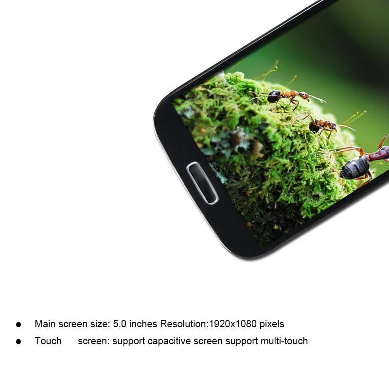 Регулируемый ЖК-дисплей для Samsung Galaxy S4 i337 i9500 i9505 с сенсорным экраном дигитайзер в