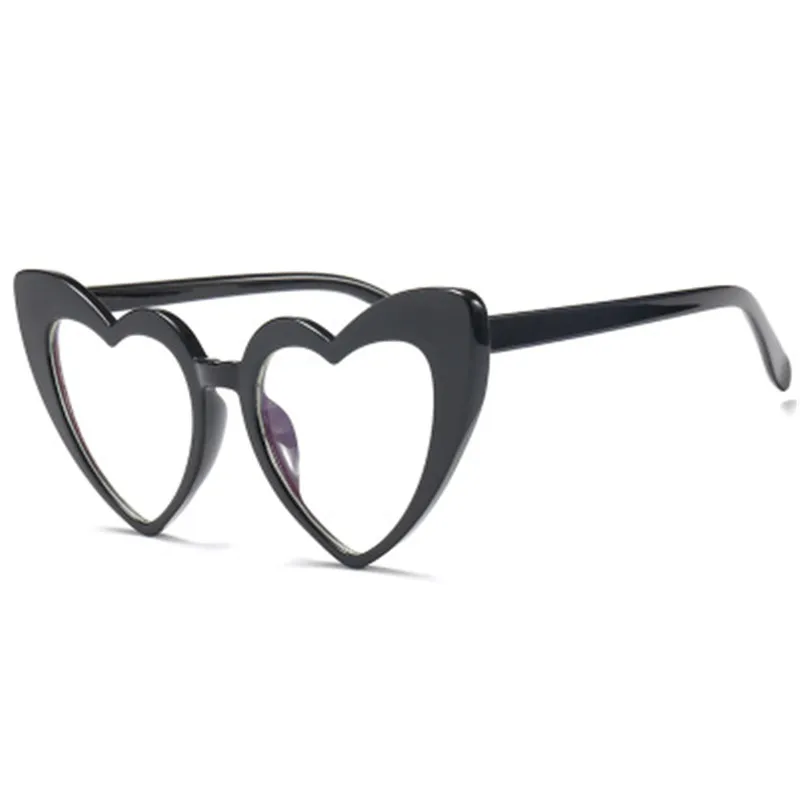 Очки солнцезащитные женские в форме сердца кошачий глаз uv400|heart shape sun glasses|sun glassessun