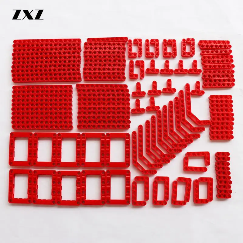 Лидер продаж технические детали подъемный луч 12 размеров смешанные кубики MOC
