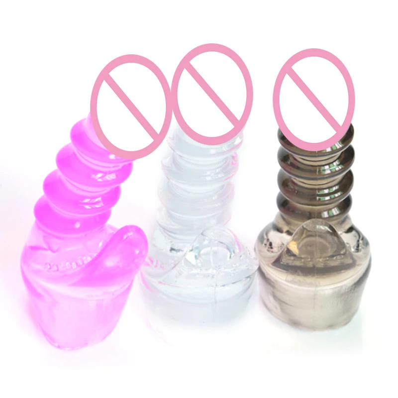 Волшебная палочка рукав колпачки вибратора мульти скорость массажер головные