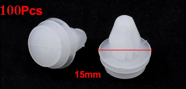 2018 Новый 100 шт белый автомобиль Стайлинг пластиковая отделка дверной панели