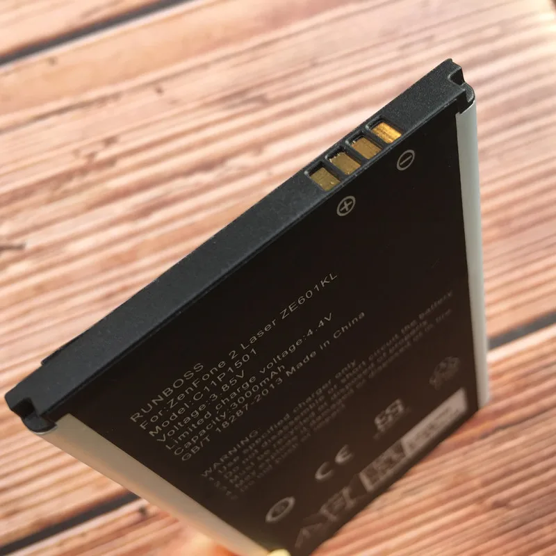 Высококачественный аккумулятор мобильного телефона C11P1501 для ASUS ZE500CL ZE551KL ZE601KL Zenfone 2E ZenFone 2 Laser 6,0