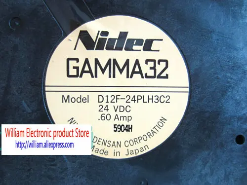 Оригинальный центробежный нижний охлаждающий вентилятор для Nikon D12F-24PLH3C2 24V 0.60A