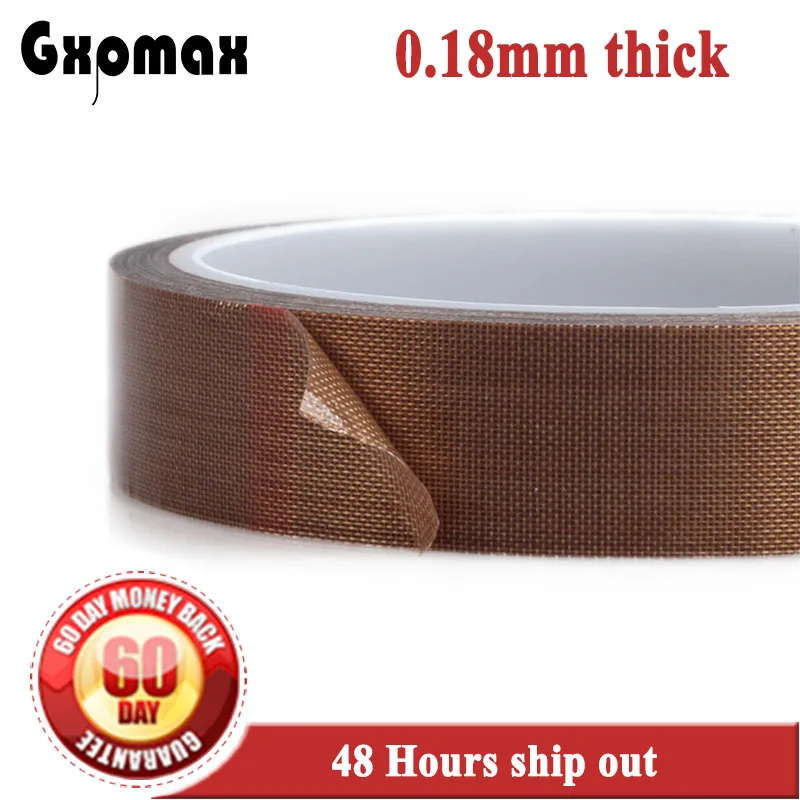 

GXPMAX 0.18mm x 25mm x 10m PTFE Tape Adhesive Tape