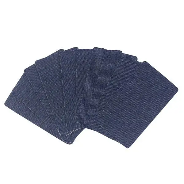 Blue Big 10 шт./лот, железные нашивки, налокотники, наколенники для ремонта джинсов, нашивки для шитья, аппликация, нашивки для одежды, наклейки для рукоделия, Швейные аксессуары - Цвет: Blue Big