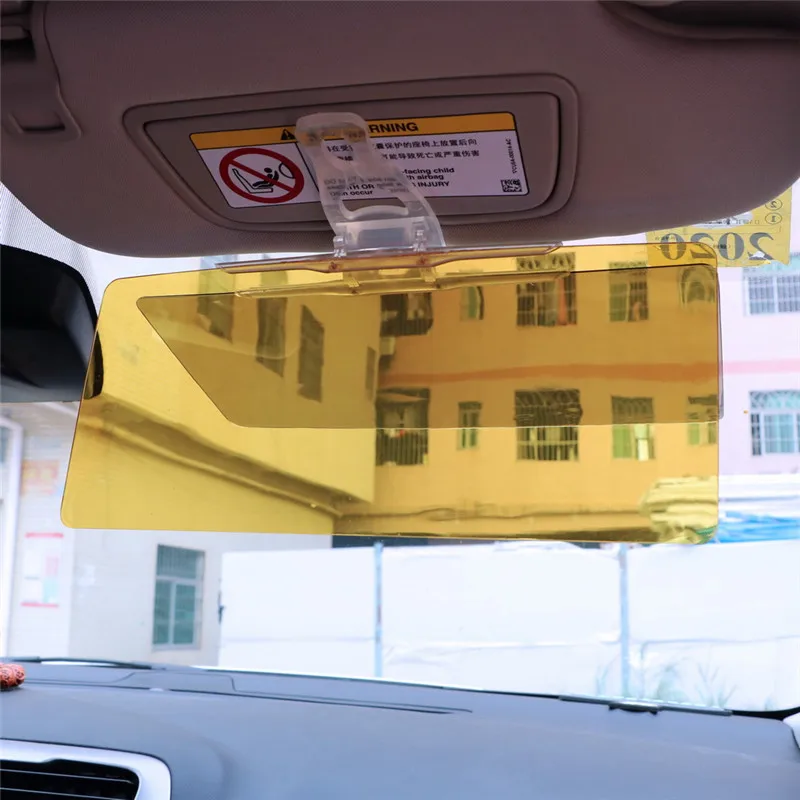 Автомобильное Зеркало с солнцезащитным козырьком HD дневное ночное видение для