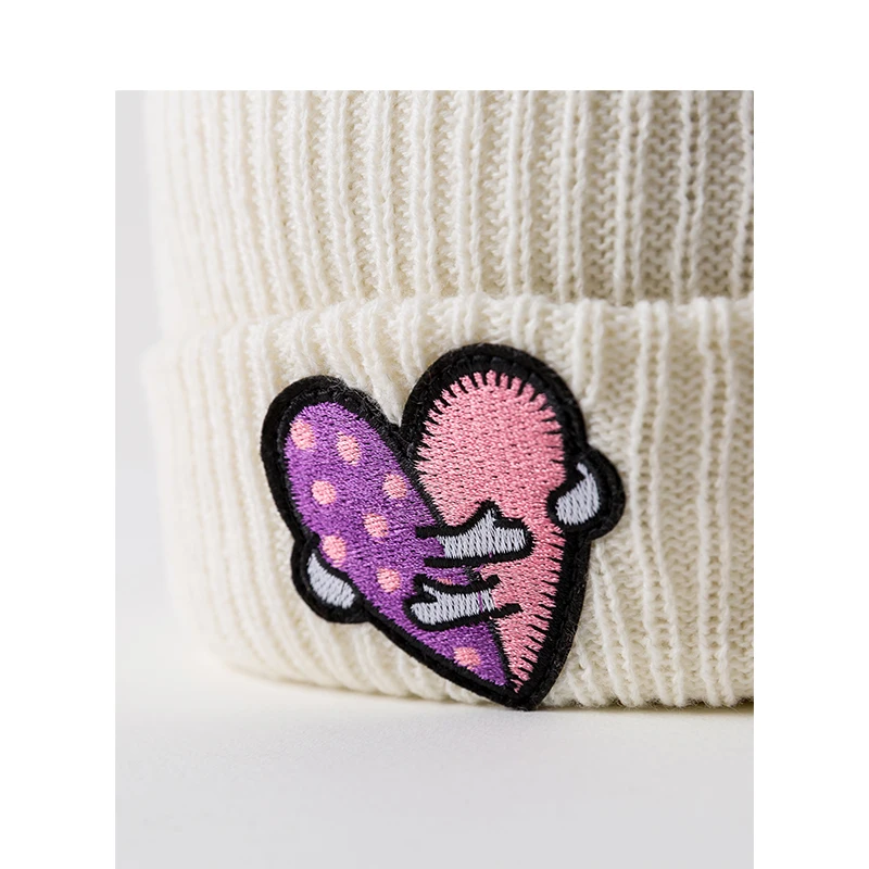 Инман осень и зима новое поступление Женский вязаный милый Принт японский