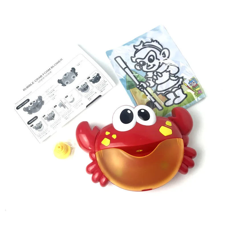 Игрушка для ванны Краб пузырчатая машина пузырчатый 36 музыкальный счастливый |