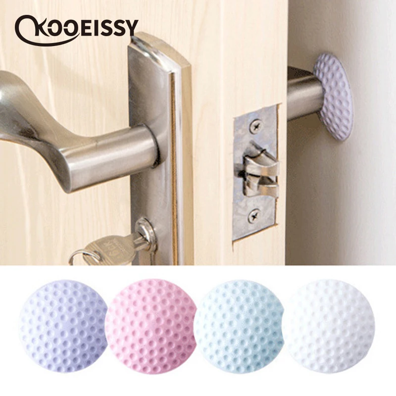 Толстые настенные наклейки 2 шт. форма гольф защита ручки двери Защита бытовой