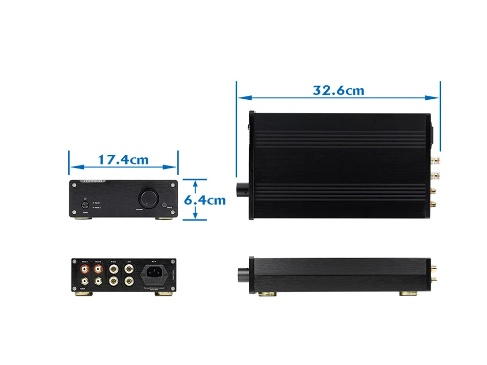 Топпинг TP60 TP-60& TA2022 T-Amp& 2X80W& стерео цифровой усилитель