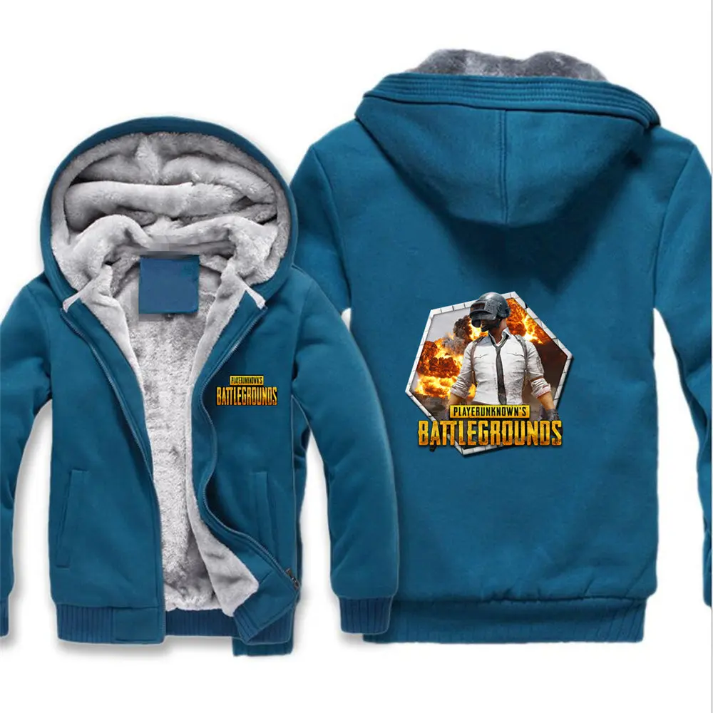 Игра PUBG Playerunknown's Battlegrounds куртка, костюм для косплея куртки пальто длинное зимнее пальто на молнии с капюшоном - Цвет: 20