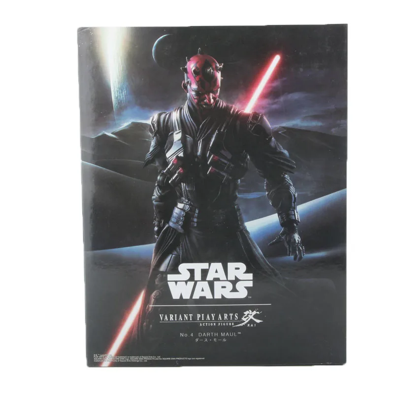 Дарт Вейдер Дарт Мол фигурки для игры в искусство Kai Toys 26 см - Цвет: Darth Maul With Box