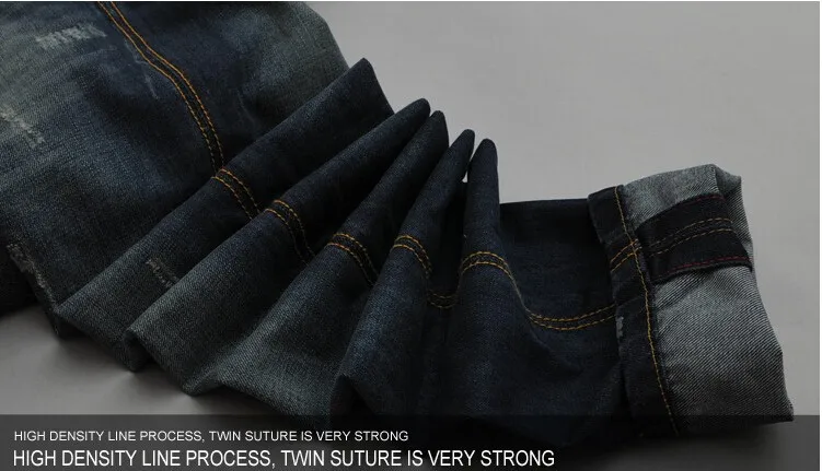 Модные Дизайнерские мужские джинсы брендовые известная марка Размеры: 28-40 |