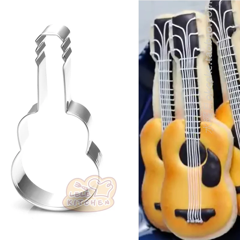 1 шт. музыкальные инструменты виолончель резак для печенья металлическая форма