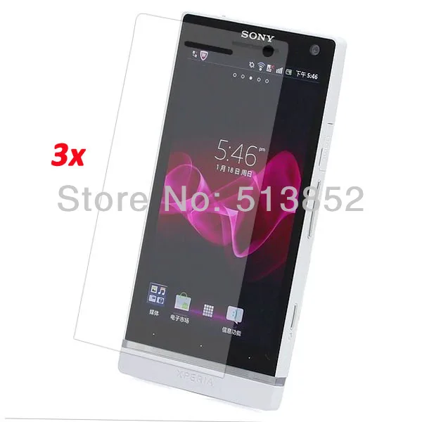 3 шт./упак. Прозрачный ЖК-Экран Протектор для Sony Xperia S/Lt26i | Мобильные телефоны и