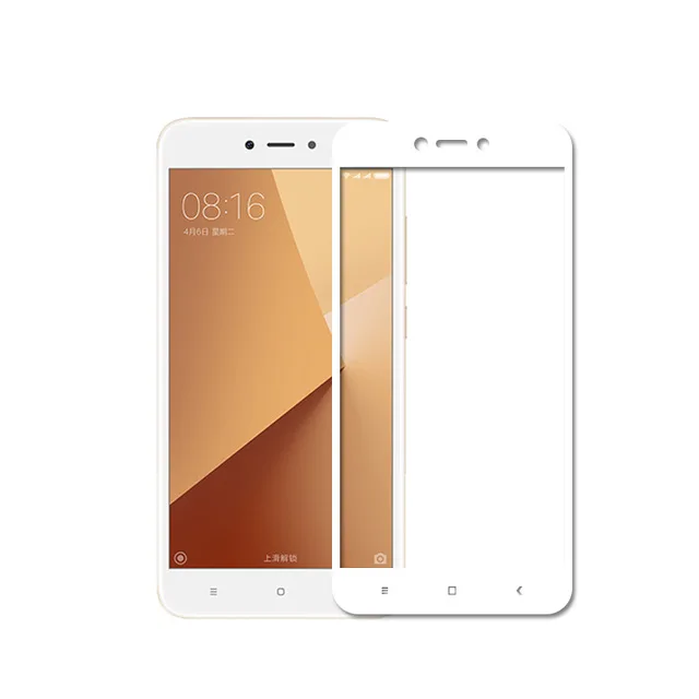 2 шт полное покрытие стекло для Xiaomi Redmi 5A защита экрана закаленное Защитная пленка