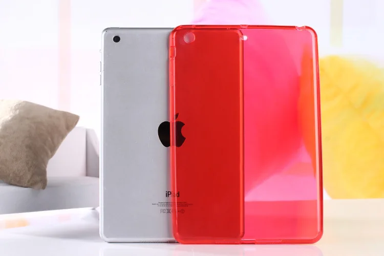 Силиконовая тонкая мягкая Задняя накладка чехла из ТПУ для Apple iPad Air 1 2 легкий