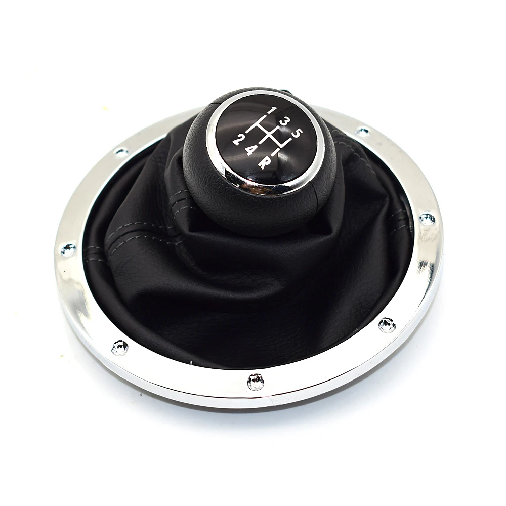 Ручка переключения рулевого механизма автомобиля 5 скоростей искусственная кожа