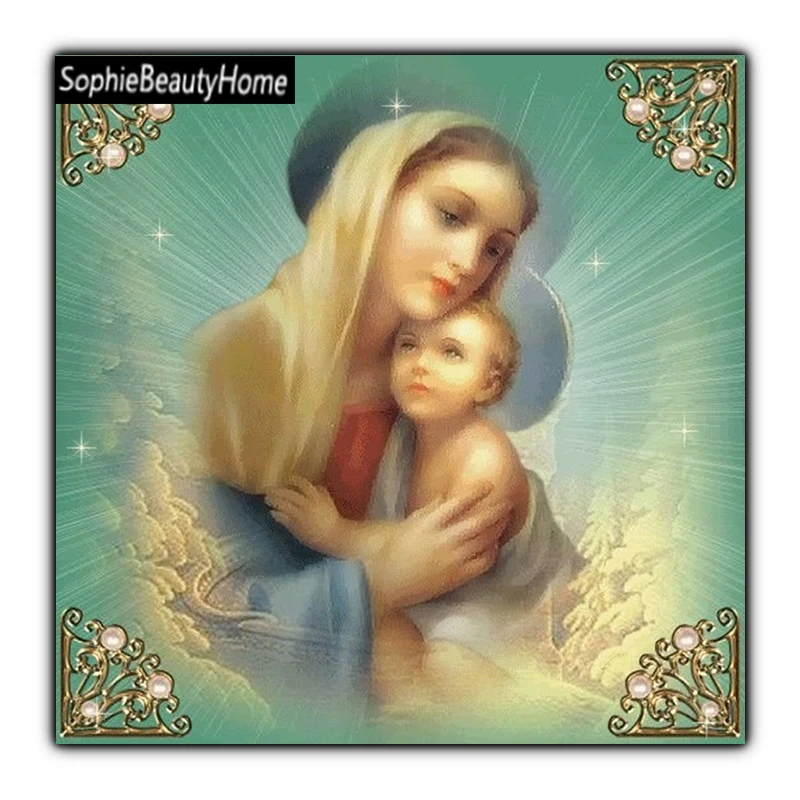 

5D Diamond Cross Stitch Crystal Full Diamond Diy Diamond Fancy Mother Mother Embroidery Mosaic Wall Decoration