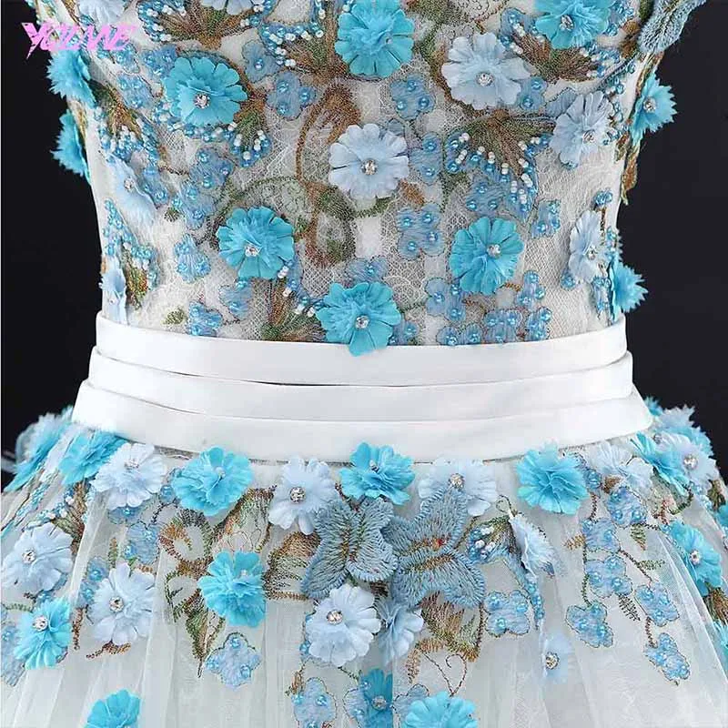 YQLNNE 2018 Quinceanera Dresses Ball Gown Sweet 16 Dress Lace Embroidery Tulle Vestidos De Debutante 15 Anos | Свадьбы и торжества