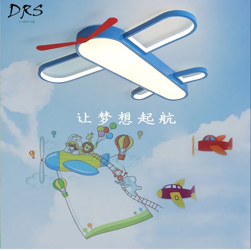 Современный светильник для детской комнаты потолочный мультяшный светодиодный