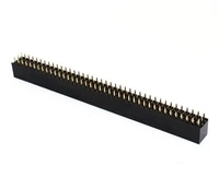 5pcs pitch 2 54mm 3x40pin 120 pin female three row straight header connector socket