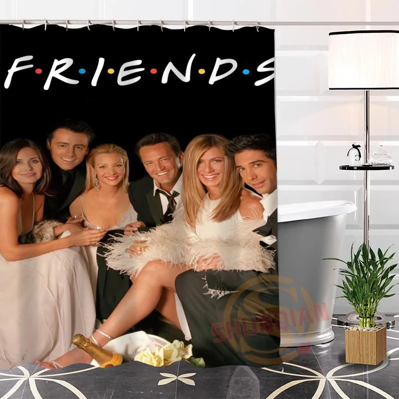 Занавеска для душа Friends занавеска с узором под заказ водонепроницаемая ткань