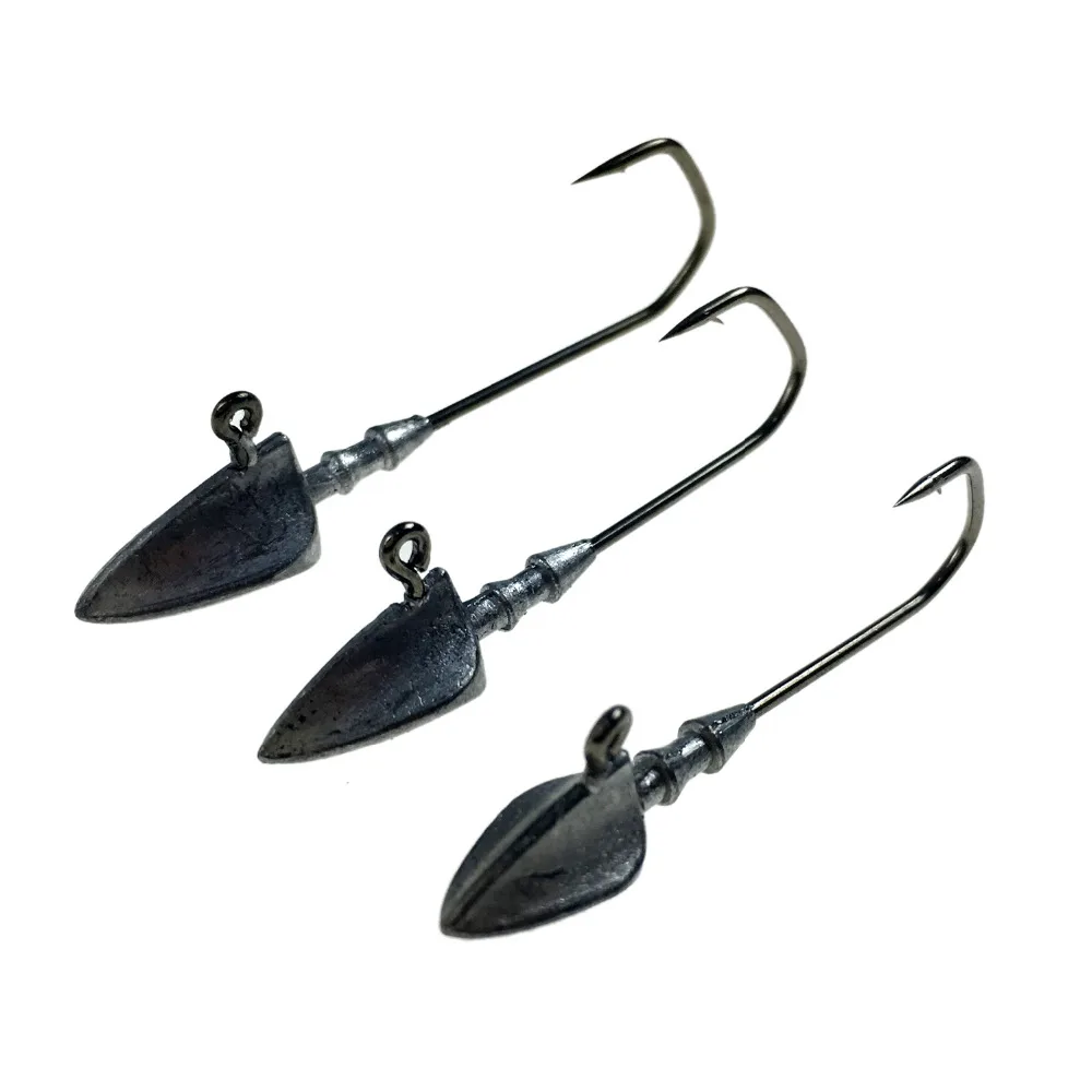 THKFISH Рыбалка джиг головок крючки 20 штук 3,5 г 5 г 7 г 10 г 14 г Треугольники Барб Baitholder привести джиг-головки рыболовные снасти крюк рыбалка крючки рыболовные рыболовные принадлежности все для рыбалки