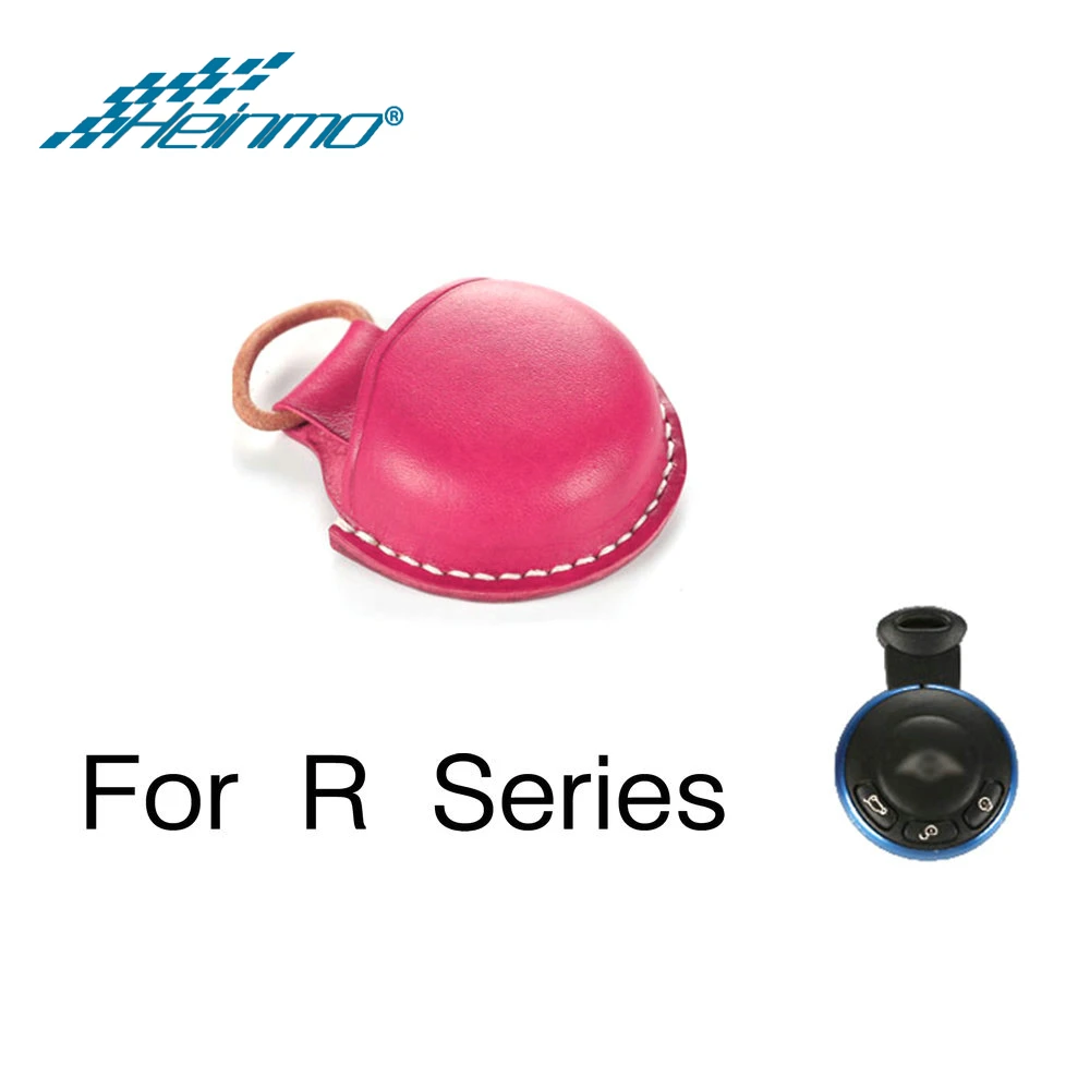 R Series Pink Аксессуары для MINI Cooper, автомобильный чехол из натуральной кожи, держатель для MINI Cooper Countryman R50 R53 R55 R56 R60 F55 F56 F54 F60 - Название цвета: R Series Pink