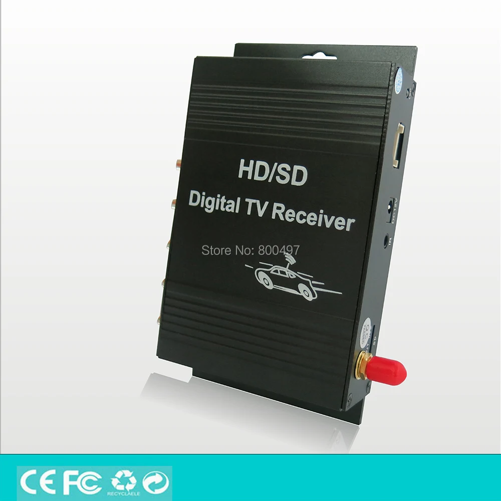 Автомобильный ISDB T One Seg HD 1080P HDMI цифровой CVBS мобильный ТВ приемник MPEG4 MPEG2 тюнер