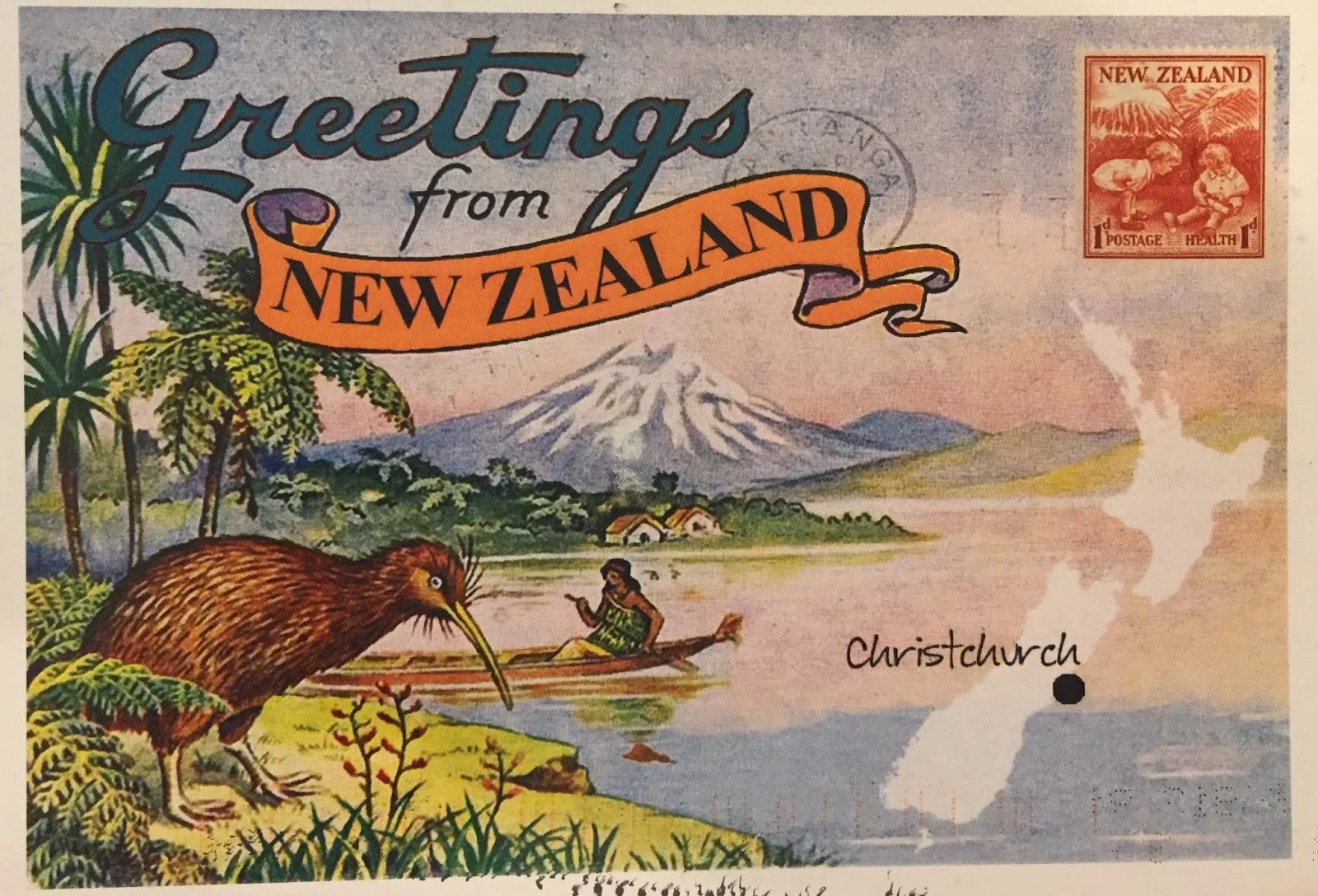 Новая Зеландия NZ здоровье зубов путешествия Классическая Настенная Наклейка
