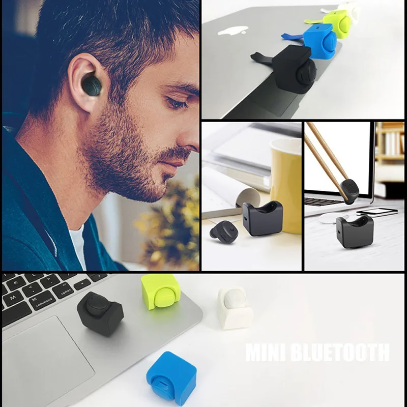 LemonMan мини Bluetooth гарнитура Беспроводные наушники C1 CRS с зарядной станцией vs X1T X2T TWS |