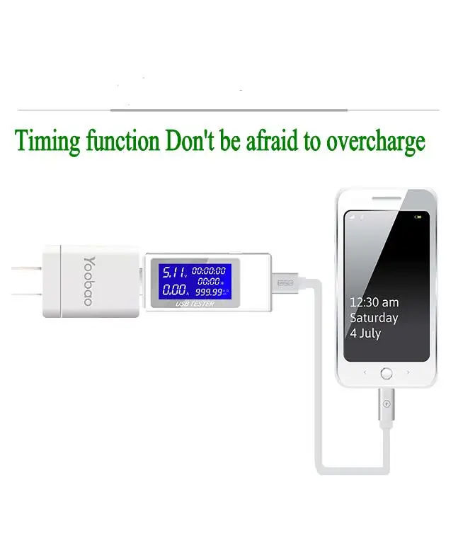 USB-тестер цифровой вольтметр постоянного тока измеритель напряжения ампер