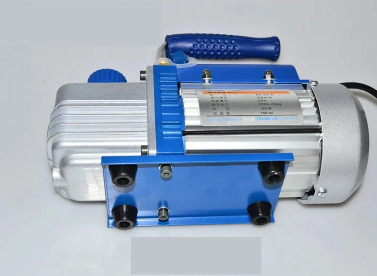 Вакуумный насос для хладагента 1 литровый вакуумный FY 1H N автомобиля кондиционера