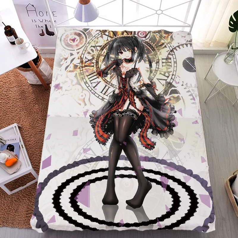 Июля обновление аниме DATE A LIVE Itsuka Kotori Каруми из молочного волокна простыня и