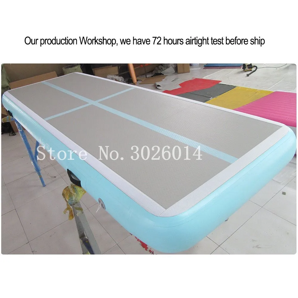 

3x1x0.2m 8in With a Pump Thick Air Track Tumbling Mat Gymnastics Mat Tumble Track Air Track Mat Inflatable Gymnastics Airtrack