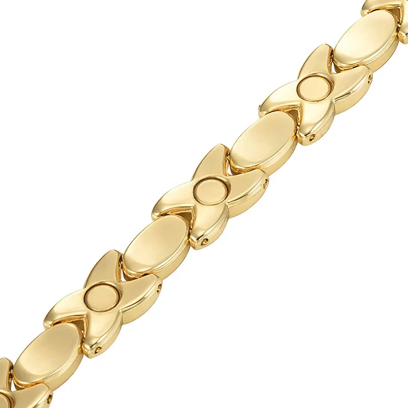 Escalus Королевский синий камни ручной работы золотого цвета женский магнитный