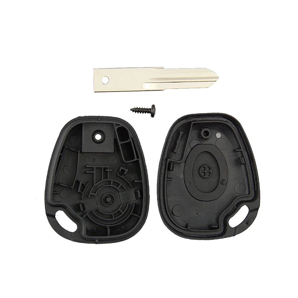 OkeyTech 1 кнопка для Renault Megane Scenic Laguna Espace Teddy Clio удаленный Автомобильный ключ чехол
