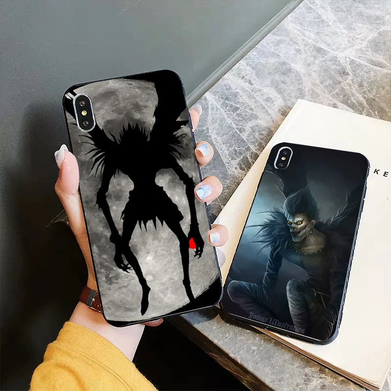 Силиконовый чехол Death Note Ryuk для iPhone 5 5S 6 6S Plus 7 8 11 Pro X XS Max XR | Мобильные телефоны и