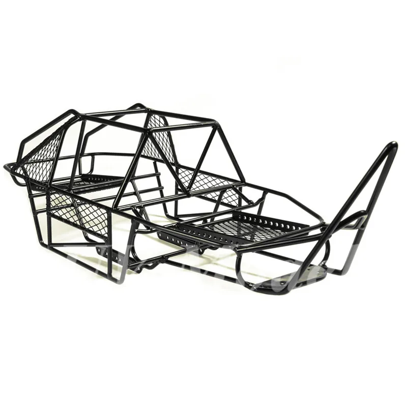 Весы Xtra speed V стальной каркас для каркаса, черное шасси для Axial SCX10 1/10 RC Рок-автомобиль, гусеничный альпинистский грузовик, запчасти