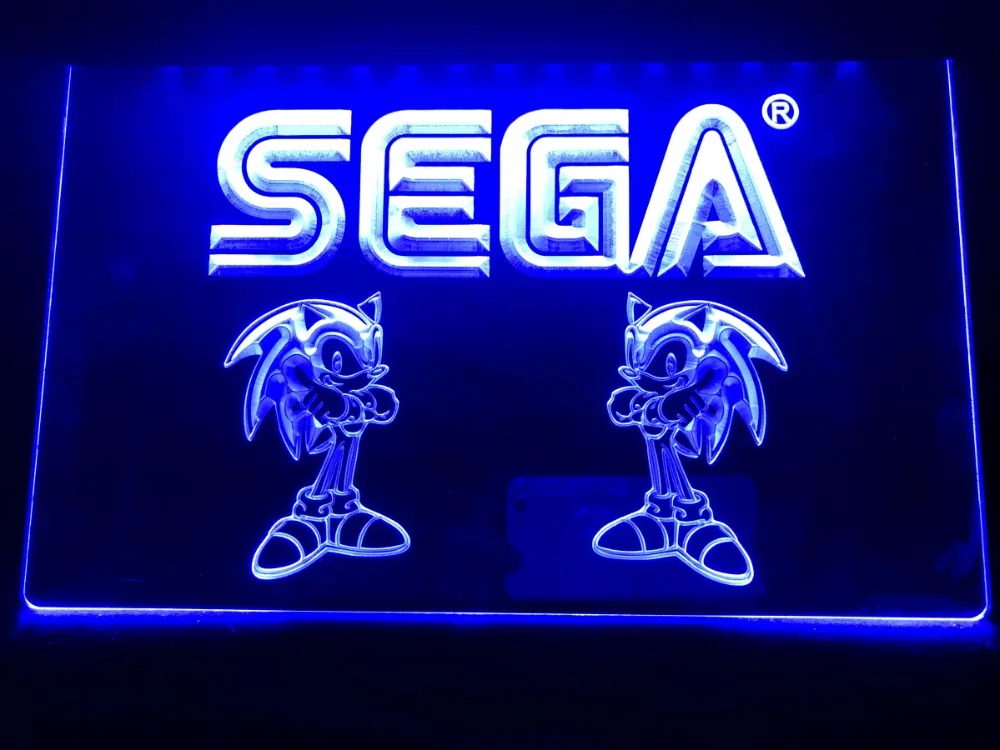 R065 sega светодиодный неоновый светильник знаки