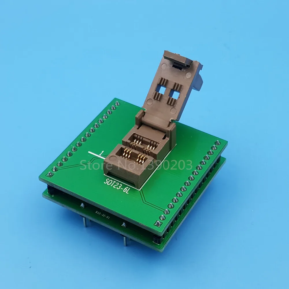 SOT23 6L To DIP6 IC программатор адаптер|socket test|sockets programmersocket dip6 |