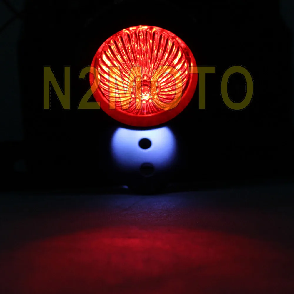 Мотоцикл светодиодный велосипедный фонарь задний светильник стоп номерного