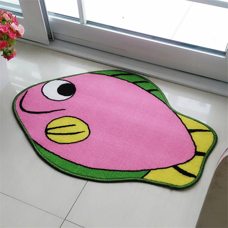 Fish Бабочка Форма домашний декор Ванная комната коврик 1 шт Non-Slip Ванная комната ковровое покрытие коврики для туалета Кухня коврик для ванной придиванный коврик накладка - Цвет: Fish