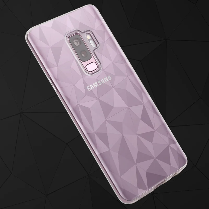 Diamond Silicon Soft TPU Case For Samsung Galaxy S8 S9 Plus S7 Edge Note 8 9 J7 J5 J3 Pro J2 Prime 2017 J4 J6 J8 A6 A8 2018 |