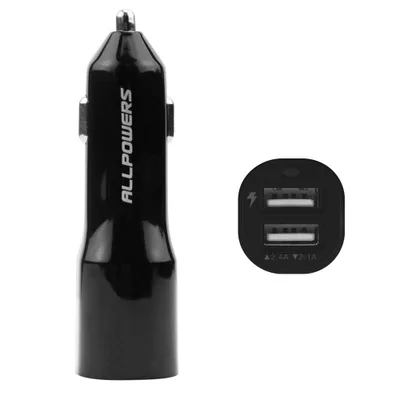 Портативное автомобильное зарядное устройство с двумя USB портами|charger for|charger
