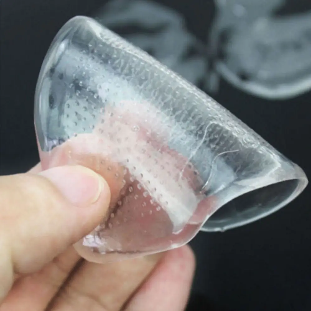 1 пара силиконовых гелевых стельки для обуви эластичные удобные на высоком