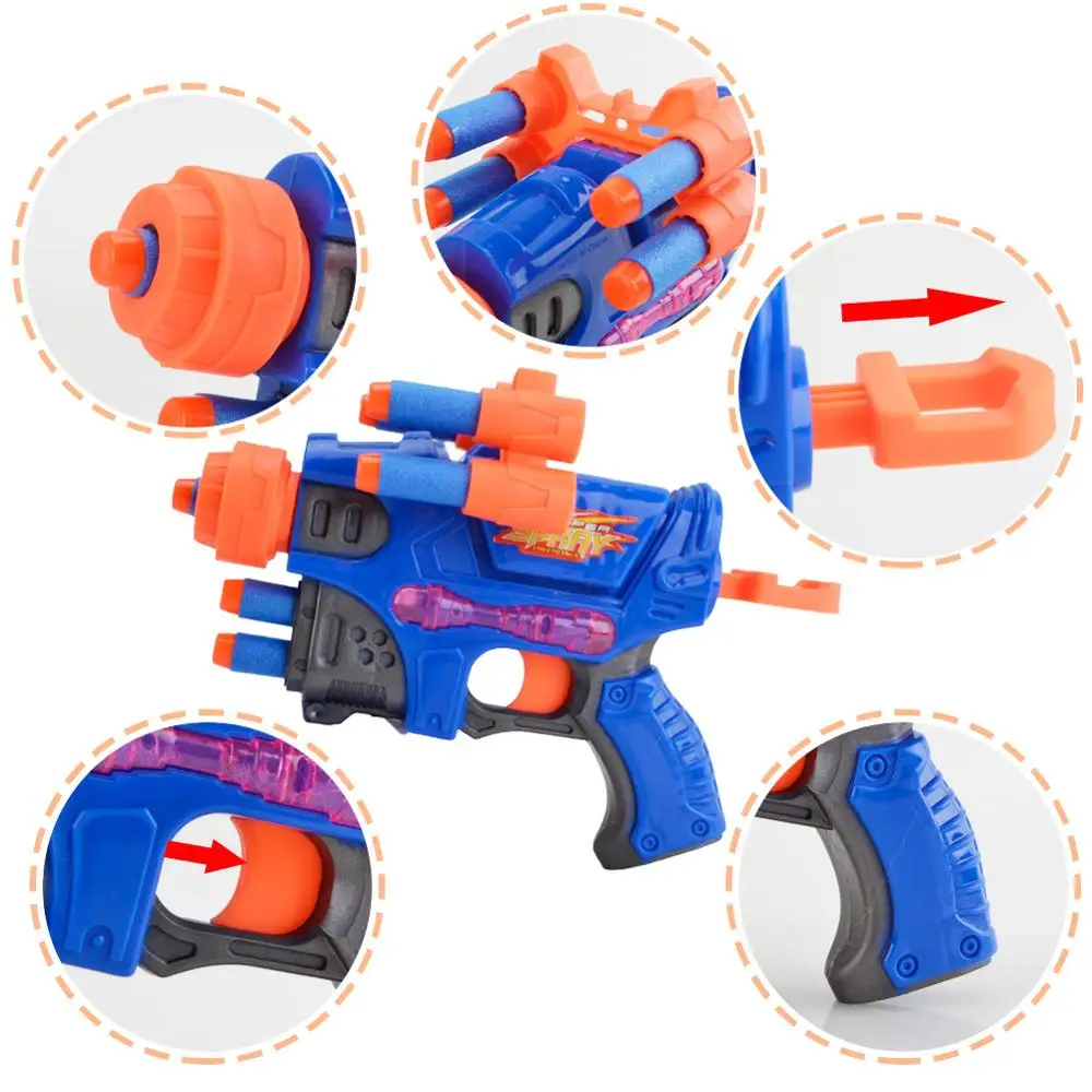 Elite Strongarm Blaster EVA мягкий пулевой пистолет для детей|Игрушечное оружие| |