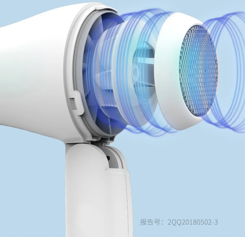 Xiaomi Mijia Yueli мини-фен портативный размером с ладонь с сумкой для хранения фен для умного дома путешествия школы